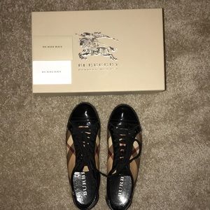 Burberry shoes, worn a few times